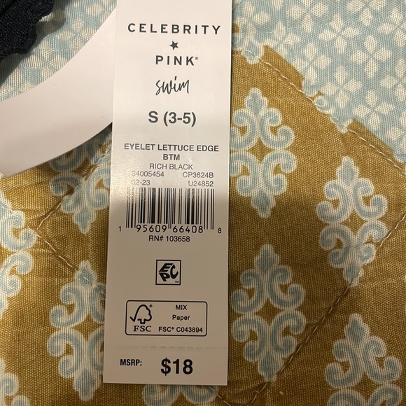 Black Swim bottoms (Small 3-5) - Picture 2 of 6